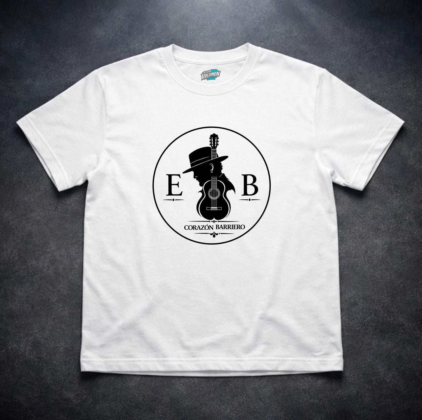 El Barrio Camiseta "Corazón Barriero" | Diseño Exclusivo | Flamenco