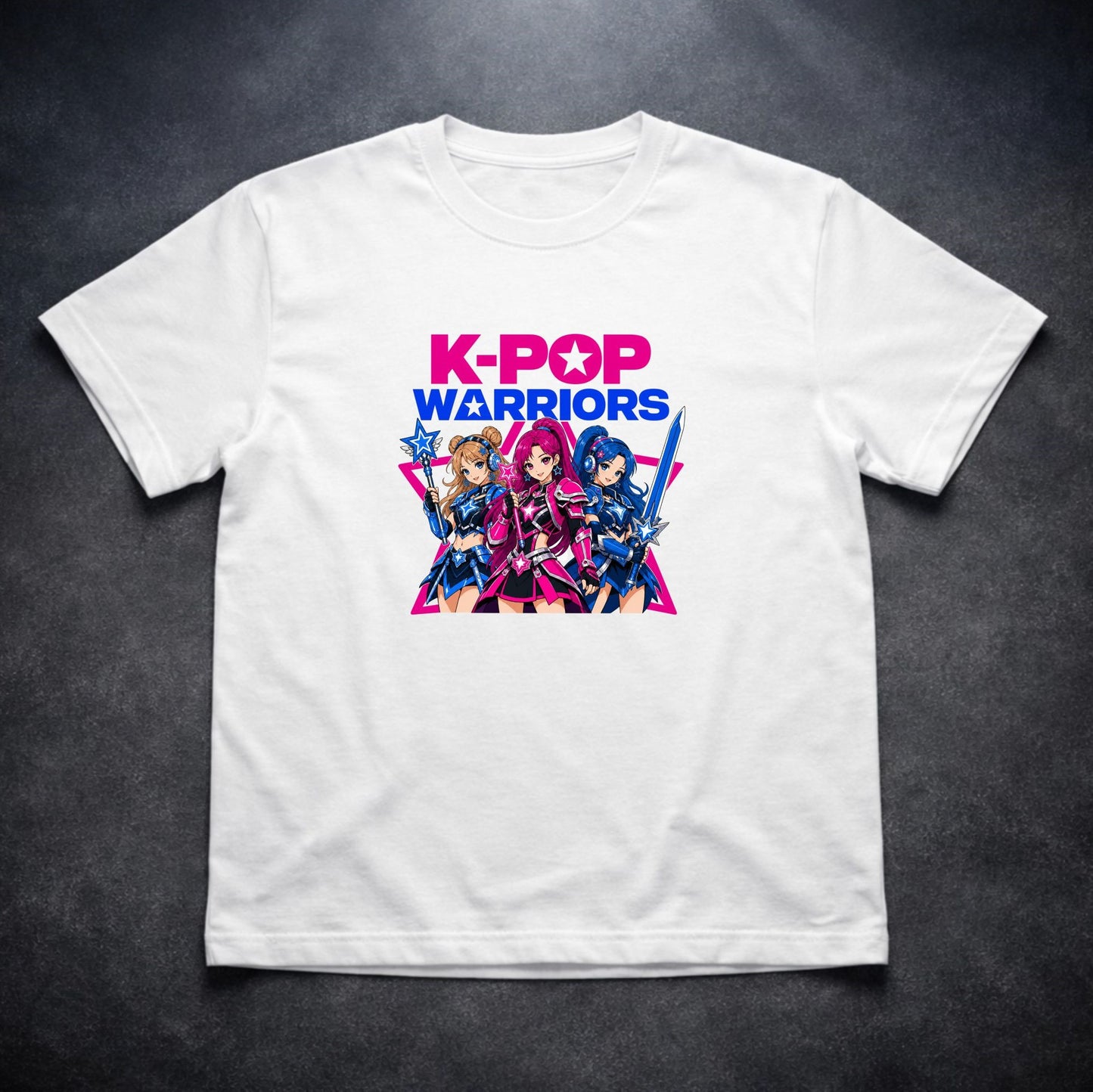 K-Pop Warriors Camiseta – Anime Girl Group