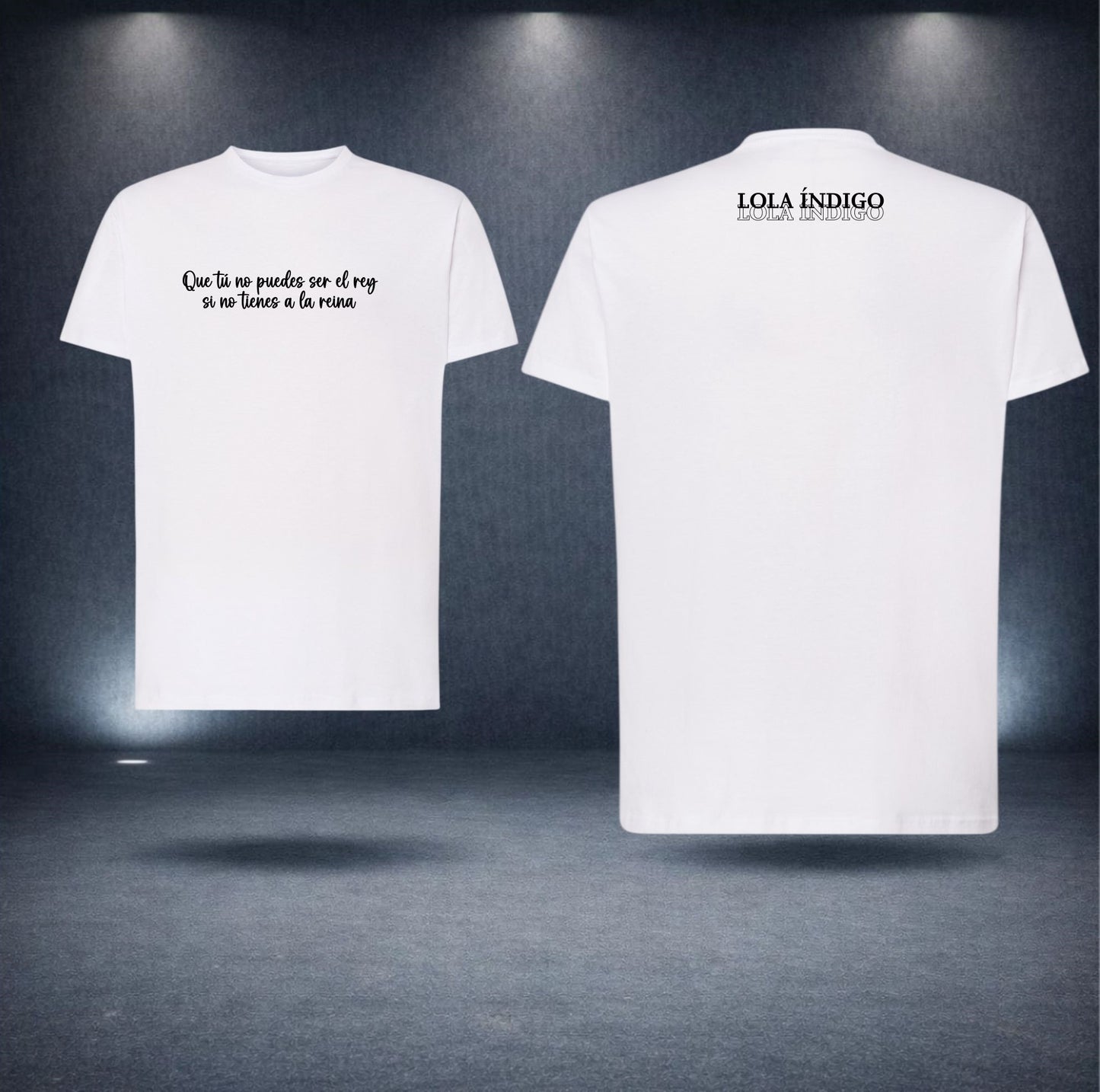 Lola Índigo Camiseta – "La Reina" | Frase Nave Dragón