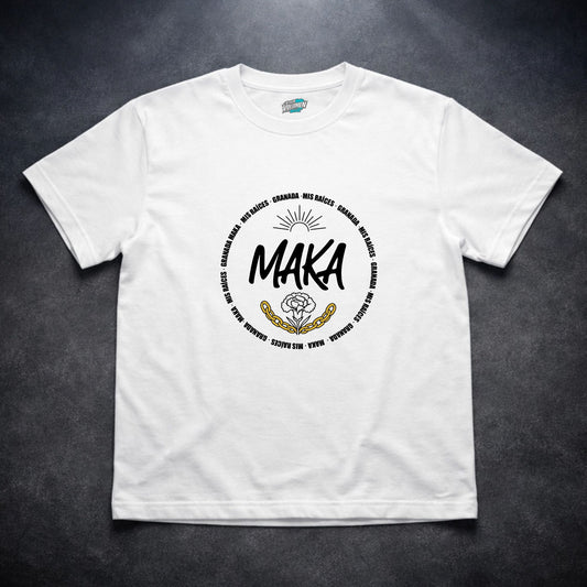 Maka Camiseta – "Mis Raíces Granada" | Diseño Exclusivo | Flamenco Urbano