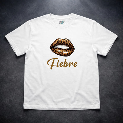 Bad Gyal Camiseta "Fiebre" - Diseño Fan Art de Estética Urbana