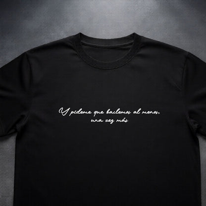 Dani Fernández · Pídeme que bailemos · Camiseta concierto fan