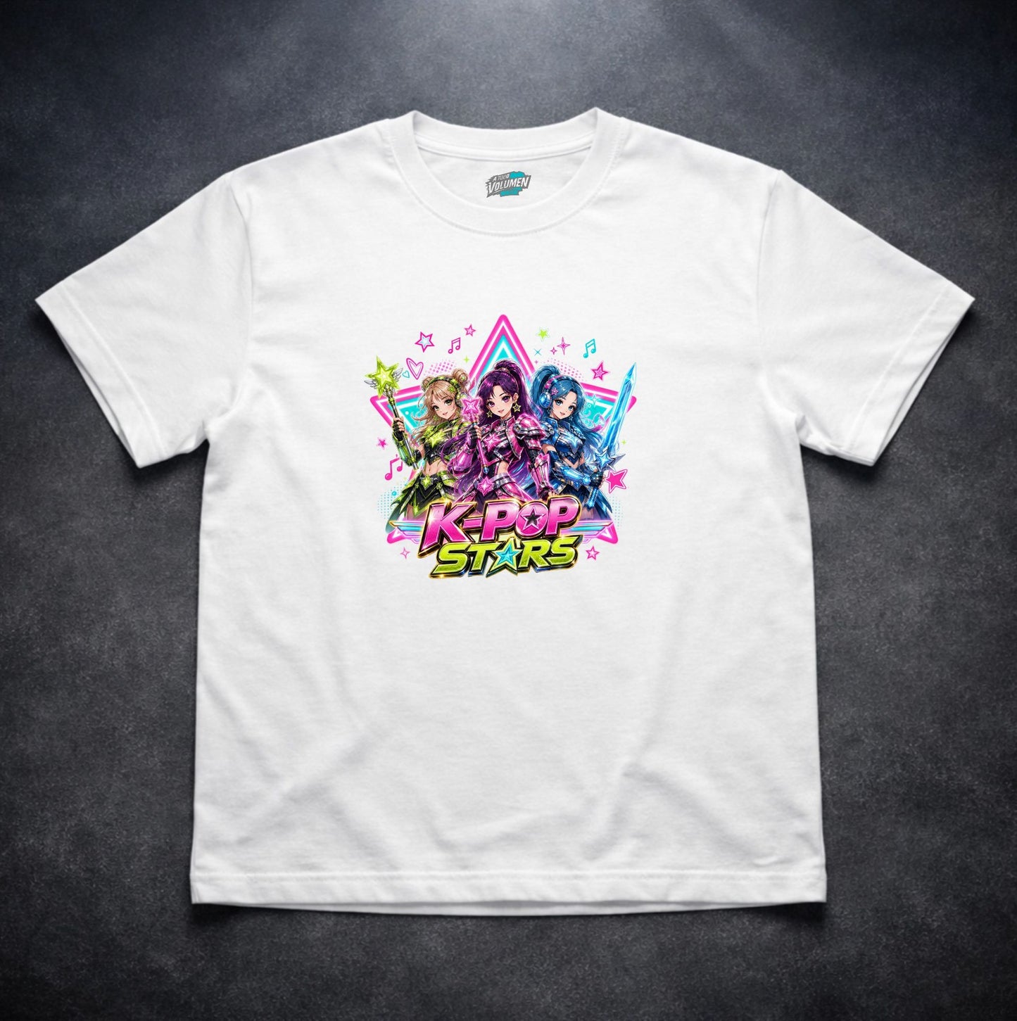 K-Pop Stars Camiseta – Anime Girl Group