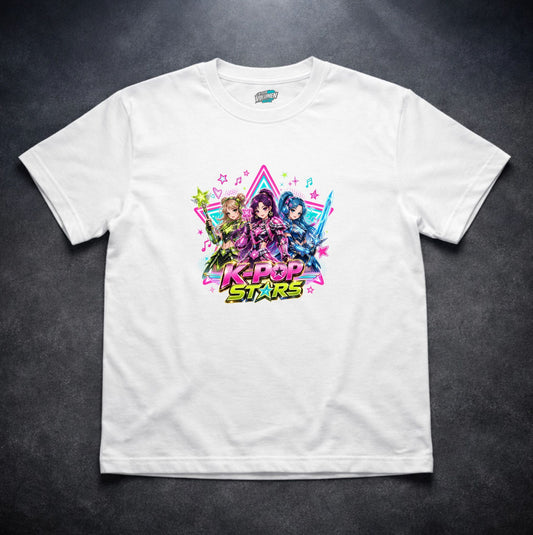 K-Pop Stars Camiseta – Anime Girl Group