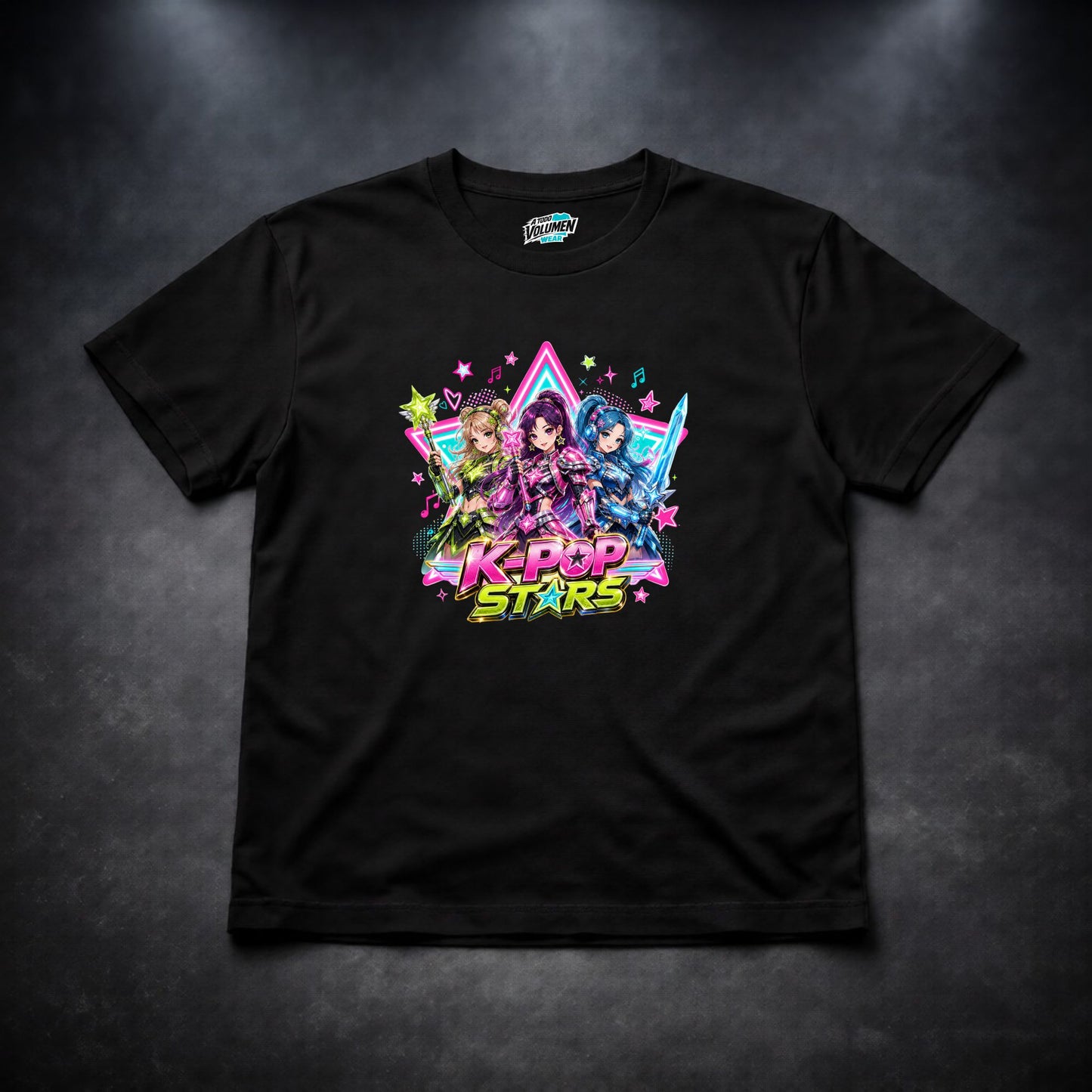 K-Pop Stars Camiseta – Anime Girl Group