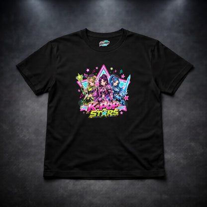 K-Pop Stars Camiseta – Anime Girl Group