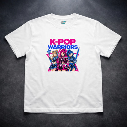 K-Pop Warriors Camiseta – Anime Girl Group