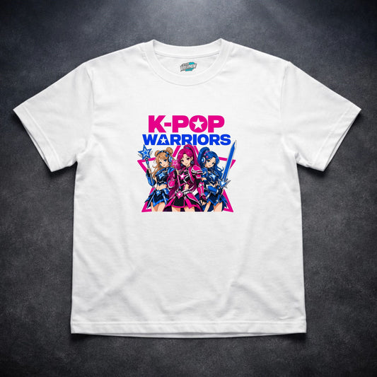 K-Pop Warriors Camiseta – Anime Girl Group
