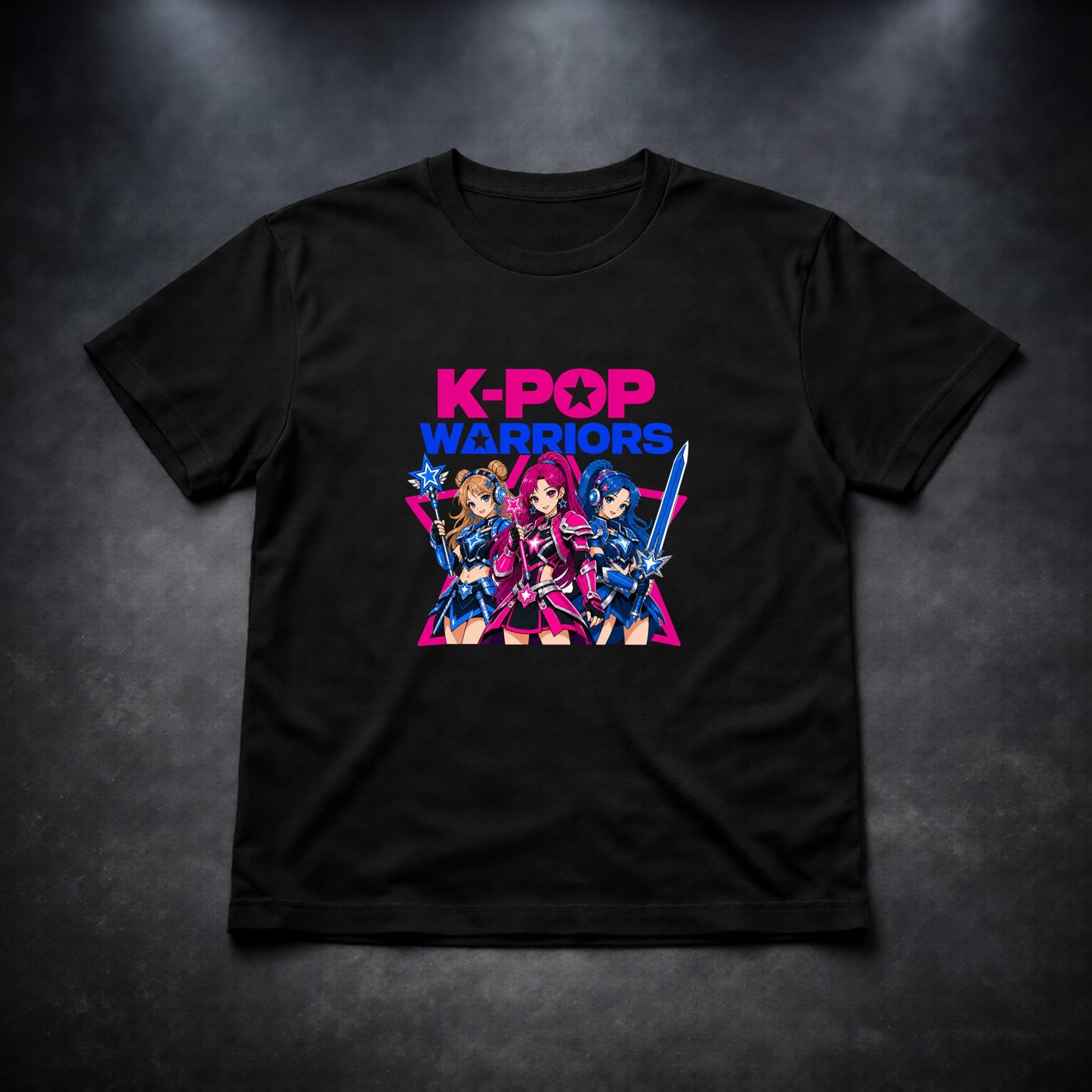K-Pop Warriors Camiseta – Anime Girl Group