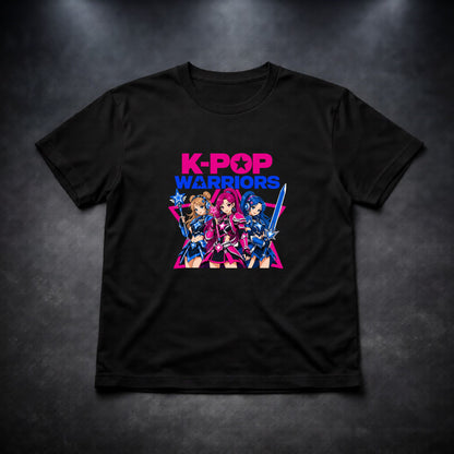 K-Pop Warriors Camiseta – Anime Girl Group