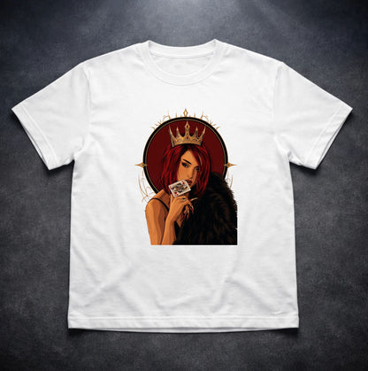 Lola Índigo Camiseta – "La Reina" Exclusivo | Diseño Ilustración