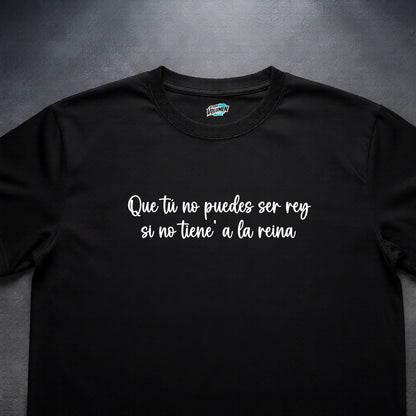 Lola Índigo Camiseta – "La Reina" | Frase Nave Dragón