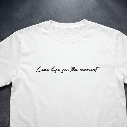 Louis Tomilson · Live life for the moment · Camiseta concierto fan