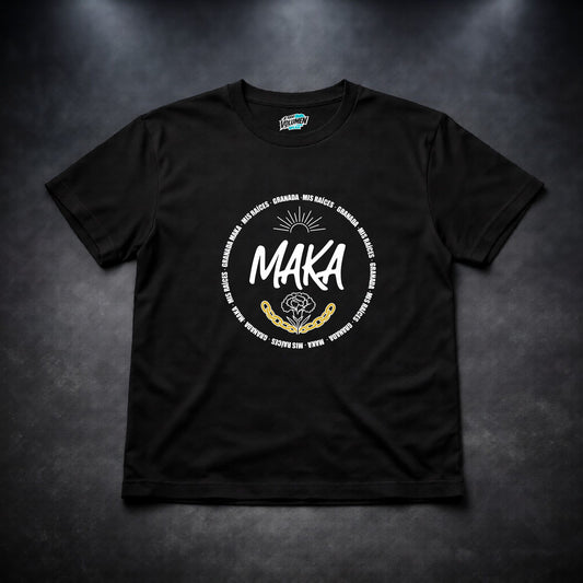 Maka Camiseta – "Mis Raíces Granada" | Diseño Exclusivo | Flamenco Urbano