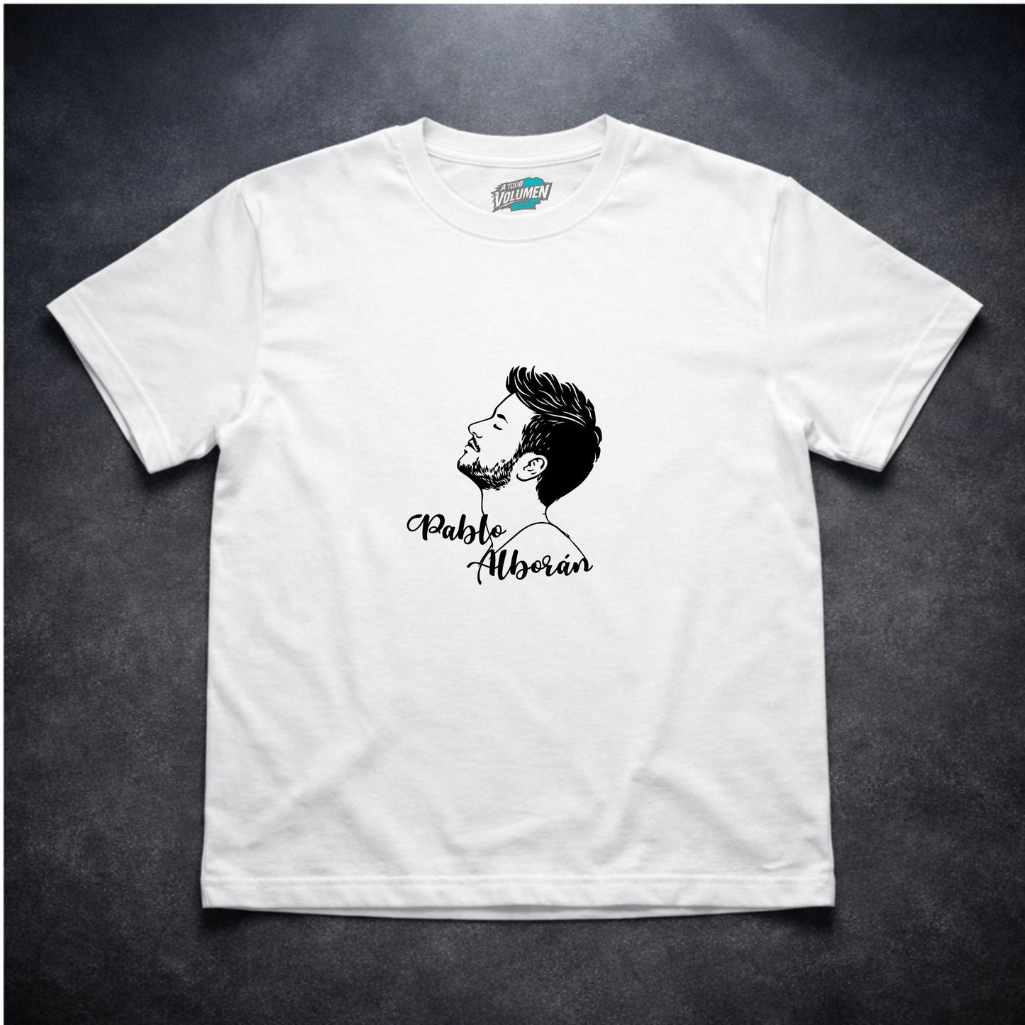 Pablo Alborán · Silueta · Camiseta exclusiva fan art