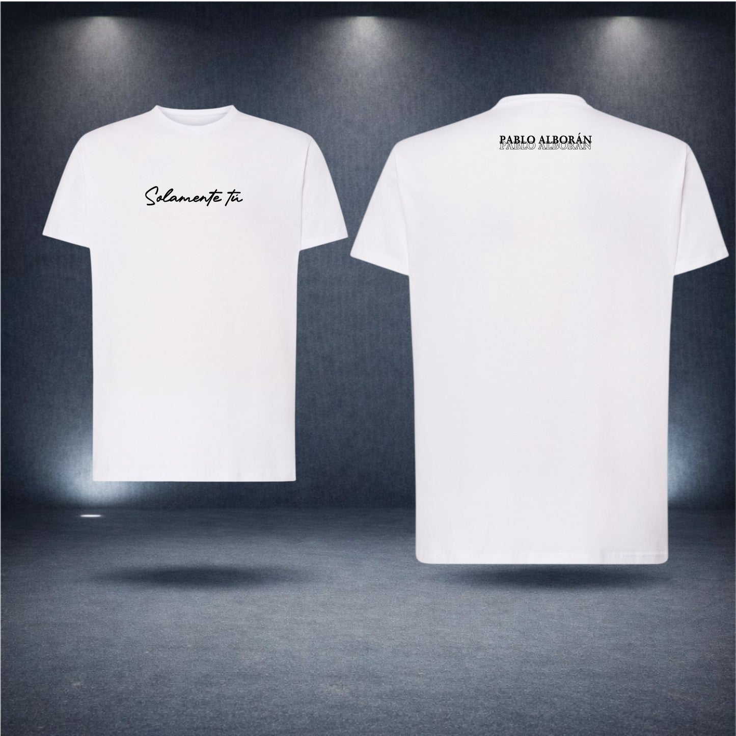 Pablo Alborán · Solamente tú · Camiseta concierto fan
