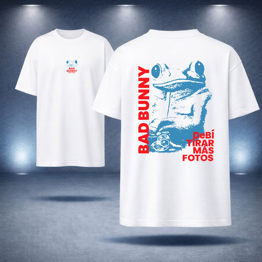 Bad Bunny Camiseta "Debí Tirar Más Fotos" | Rana Azul | DTMF Tour