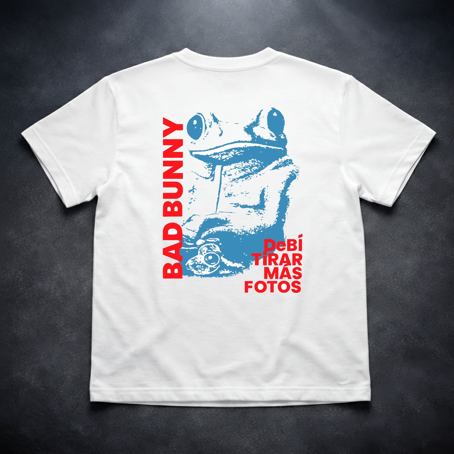 Bad Bunny Camiseta "Debí Tirar Más Fotos" | Rana Azul | DTMF Tour
