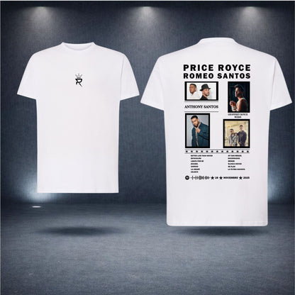 Romeo Santos y Pince Royce · Collage · Camiseta fan con Spotify