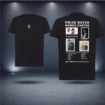 Romeo Santos y Pince Royce · Collage · Camiseta fan con Spotify