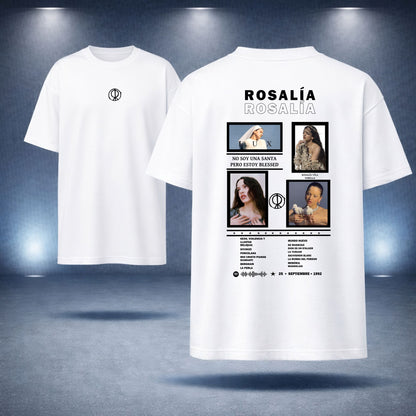 Rosalía · Collage · Camiseta fan con Spotify