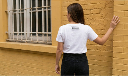 Rosalía · `Es una perla nadie se fía´ · Camiseta concierto fan