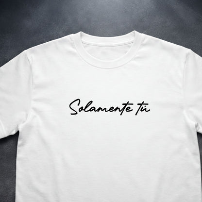 Pablo Alborán · Solamente tú · Camiseta concierto fan
